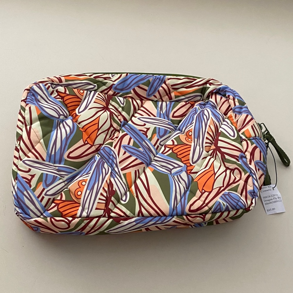 Vera Bradley floral Quilted Cosmetic Pouch - Multi-Color